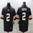 Nike Cleveland Browns #2 Amari Cooper brown Color Rush Limited Jersey