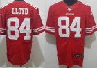 nike san francisco 49ers Brandon Lloyd 84 elite red nfl Children jerseys