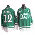 Carolina Hurricanes 12 STAAL green hockey jerseys