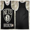 Brooklyn Nets blank black throwback nba jerseys