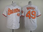 Baltimore Orioles BUNDY 49 white MLB Jerseys