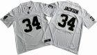 Las Vegas Raiders 34# Bo Jackson black white Nike Vapor F.U.S.E. Limited Jersey 03