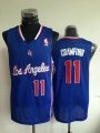 Los Angeles Clippers #11 Jamal Crawford blue nba Jersey