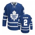 Toronto Maple Leafs 2# SCHENN blue nhl jersey