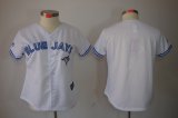 Toronto Blue Jays blank White MLB women Jerseys