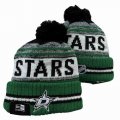 2024 Dallas Stars green white NHL Sports Cuffed Knit Hats