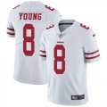 San Francisco 49ers #8 Steve Young nike white Color Rush Limited Jersey