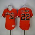 San Francisco Giants 22# Will orange Flexbase Authentic Collection Jersey