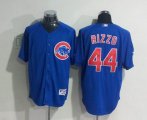 Chicago Cubs RIZZO 44# blue mlb jerseys