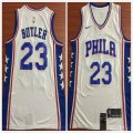 Nike Philadelphia 76ers #23 Jimmy Butler white basketbal Jerseys