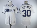 San Diego Padres #30 Eric Hosmer white Flexbase Authentic Collection Jersey