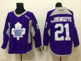 Reebok Toronto Maple Leafs van Riemsdyk #21 purple nhl Jerseys