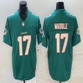 Nike Miami Dolphins #17 Jaylen Waddle green Nike Scarlet Vapor F.U.S.E. Limited Jersey-BD 03