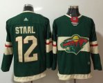 Adidas Minnesota Wild #12 Eric Staal green Ice hockey jersey