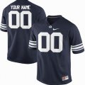 Custom Byu Cougars Dark blue college football jerseys-PNS