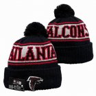 2024 Atlanta Falcons black red white NFL Sports Cuffed Knit Hats 01