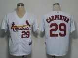 MLB Jerseys St. Louis Cardinals 29 Carpenter White Cool Base