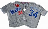 Los Angeles Dodgers Fernando Valenzuela Mitchell & Ness Gray Road 1981 Cooperstown Collection Authentic Jersey