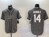 Nike Minnesota Vikings #14 Sam Darnold Hemp gary baseball jerseys Joint name-BD