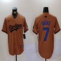 Nike Los Angeles Dodgers #7 Julio Urias majestic baseball jerseys Joint Name 01