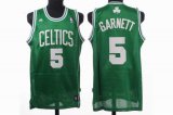 Boston Celtics 5# Garnett green nba jersey