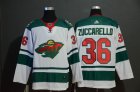 Adidas Minnesota Wild #36 Mats Zuccarello white Ice hockey jersey