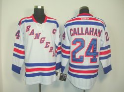 New York Rangers #24 Ryan Callahan White NHL Jerseys