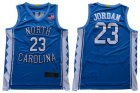 North Carolina Michael Jordan #23 blue nba Basketball Jersey