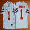 2015 Ohio State Buckeyes Braxton Miller 1 NCAA Football Jersey - White