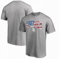 Minnesota Vikings Pro Line by Fanatics Branded Banner Wave T-Shirt - Heathered Gray