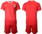 2022-2023 Serbia club red soccer jerseys home