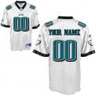 Philadelphia Eagles Customized Personalized White Jersey