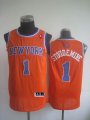 New York Knicks STOUDEMIRE #1 orange nba Jerseys