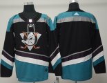 Adidas Anaheim ducks blank black hockey jerseys