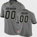 Custom Colorado Buffaloes gray College Football Jersey-PNS