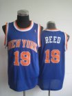 New York Knicks REED #19 Blue NBA Throwback Jerseys