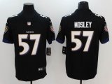 Men Baltimore Ravens #57 C.J. Mosley Nike black Color Rush Limited Jersey