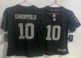 Youth Las Vegas Raiders Jimmy Garoppolo Nike Black Color Rush Limited Jersey