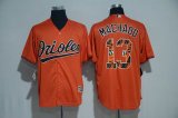 2017 Baltimore Orioles #13 Manny Machado Orange Majestic baseball Jersey