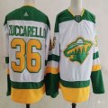 Adidas Minnesota Wild #36 Mats Zuccarello white Ice hockey jersey-PD