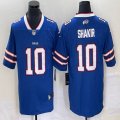 Nike Buffalo Bills #10 Khalil Shakir blue Color Rush Limited Jersey-BD