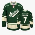 Matt Cullen Jersey 7 Green Third Minnesota Wild Jerseys