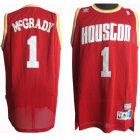 Houston Rockets 1 Tracy McGrady Soul Swingman Stitched Red Jersey