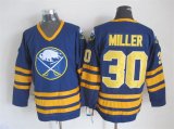 Buffalo Sabres #30 Ryan Miller Blue hockey nhl Jersey