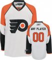 Philadelphia Flyers 00 White hockey jerseys(Select a Player)