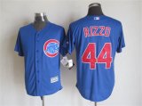 Chicago Cubs Anthony Rizzo 44# blue majestic baseball jerseys