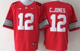 Ohio State Buckeyes #12 Cardale Jones 2015 College Football Playoff Special Event Red Jersey