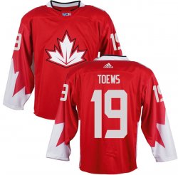 Canada 2016 World Cup #19 Jonathan Toew red Hockey jerseys