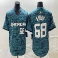 American League #68 Kirby Nike Teal 2023 MLB All-Star Game Limited Player Jersey