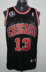 Chicago Bulls NOAH 13# black nba jerseys